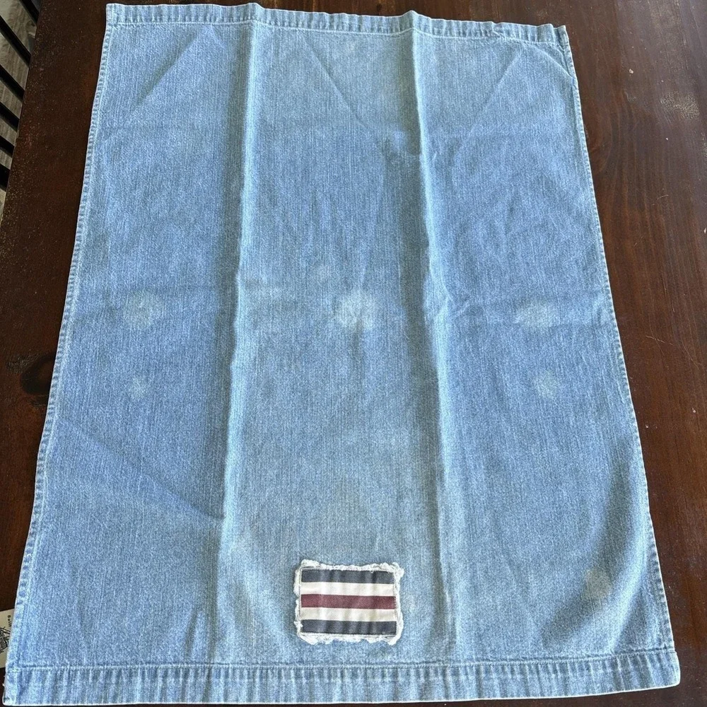 Nautical Signal Flag Sailboat Placemat Set (4) + 4 Kitchen Towels Dickie Walker